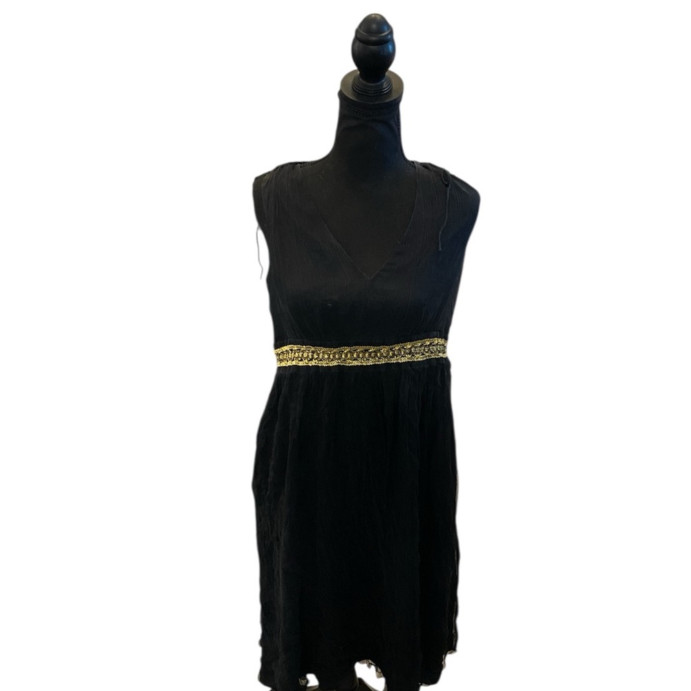 Black Spenser Jeremy Silk Dress